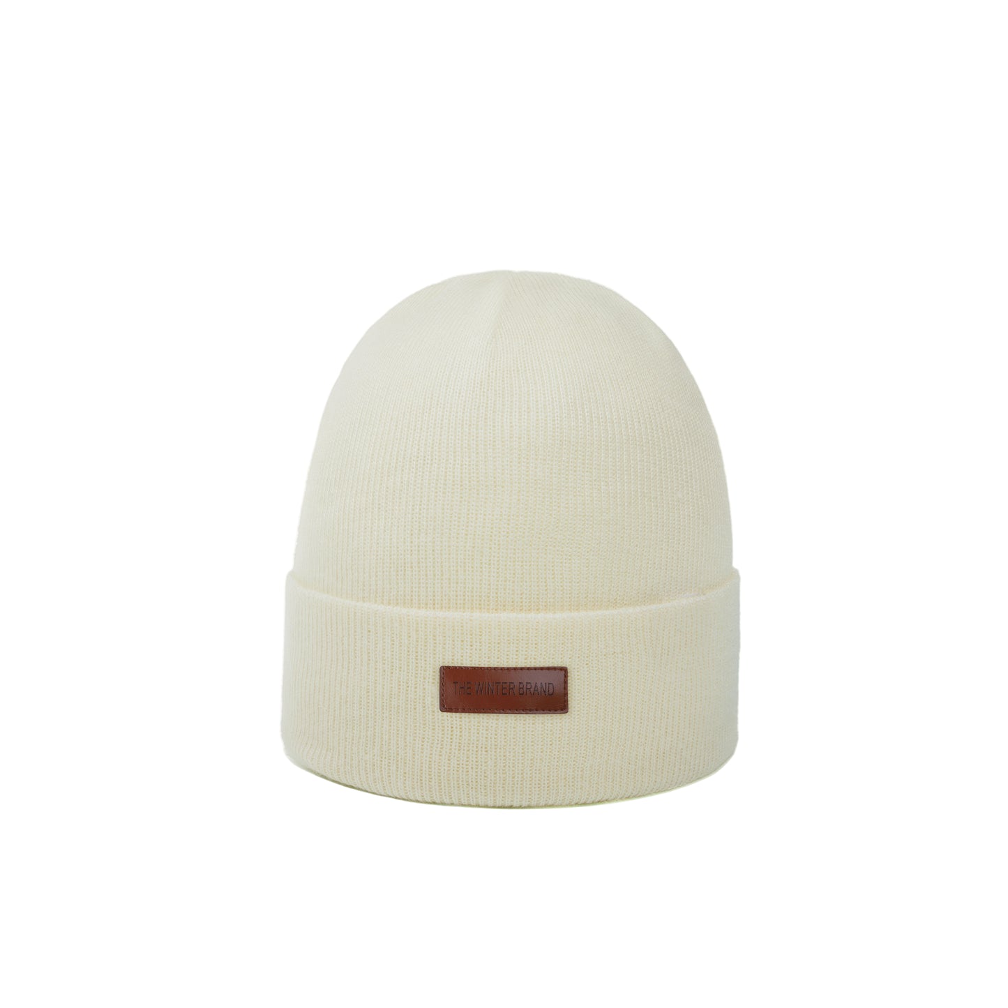 Frost Neutral Off White Beanie