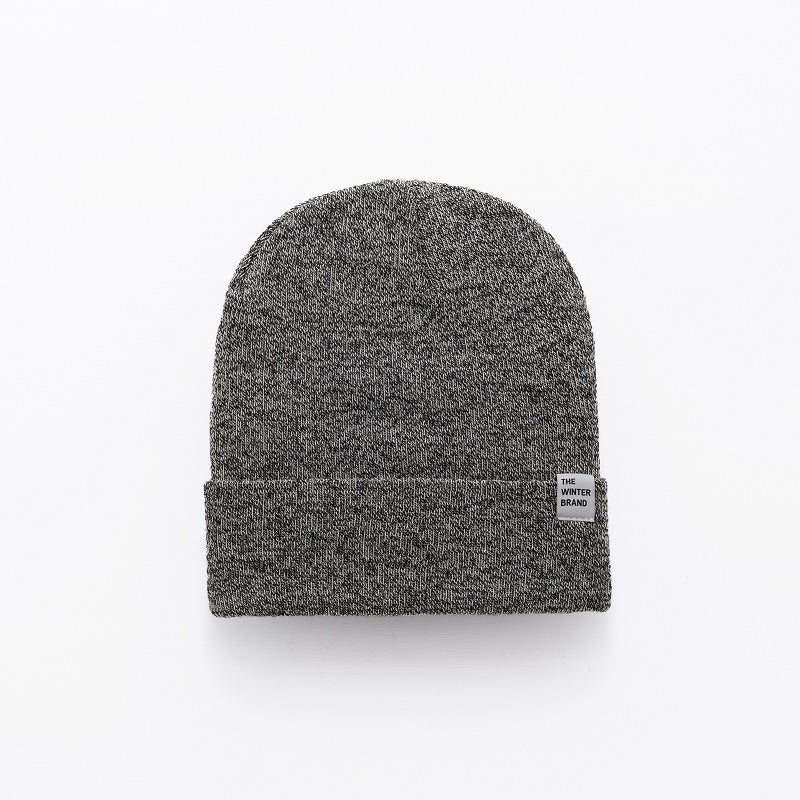 Black Two-Toned Alba Beanie