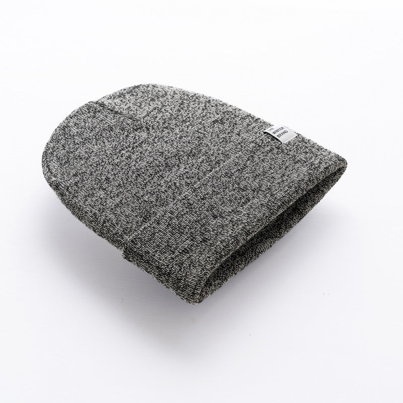 Black Two-Toned Alba Beanie