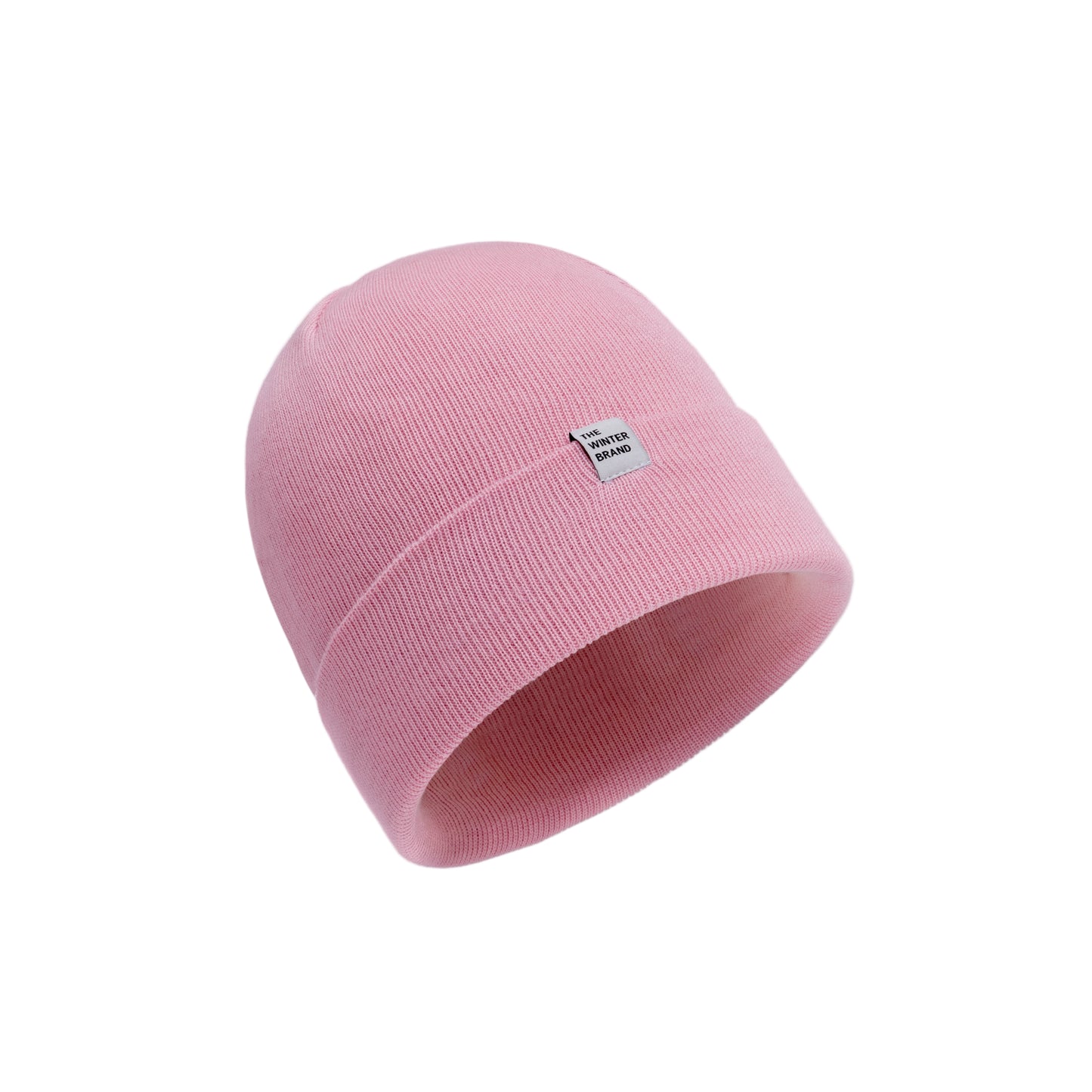 Frost Pastel Light Pink Beanie