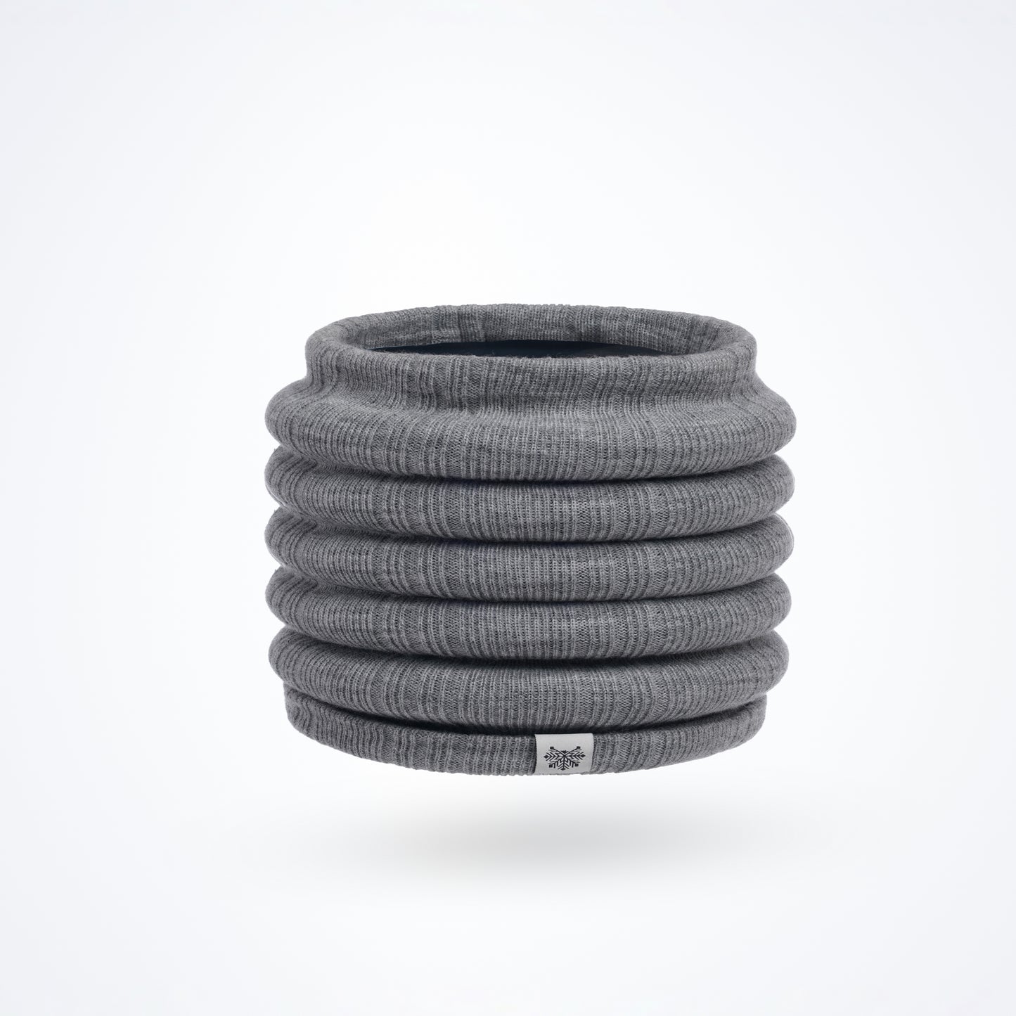 Skater Gray Beanie and Neck Warmer Set
