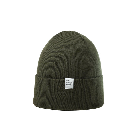 Frost Neutral Olive Beanie
