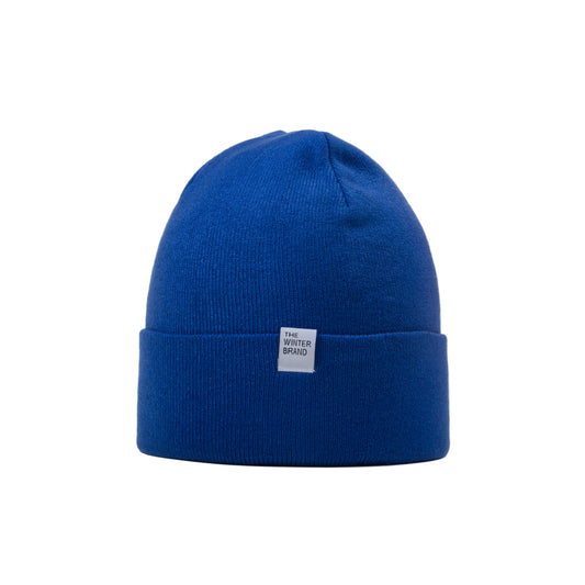 Frost Neutral Royal Blue Beanie
