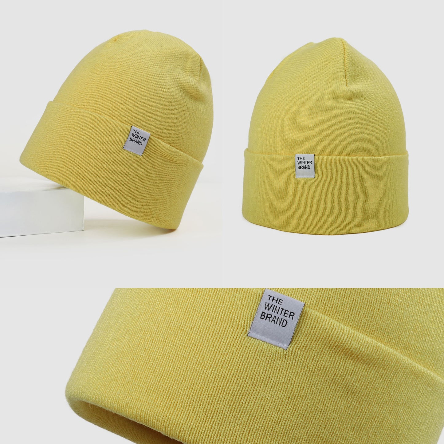 Yellow Alba Beanie