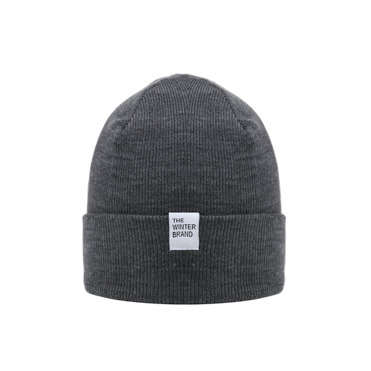 Frost Neutral Charcoal Beanie