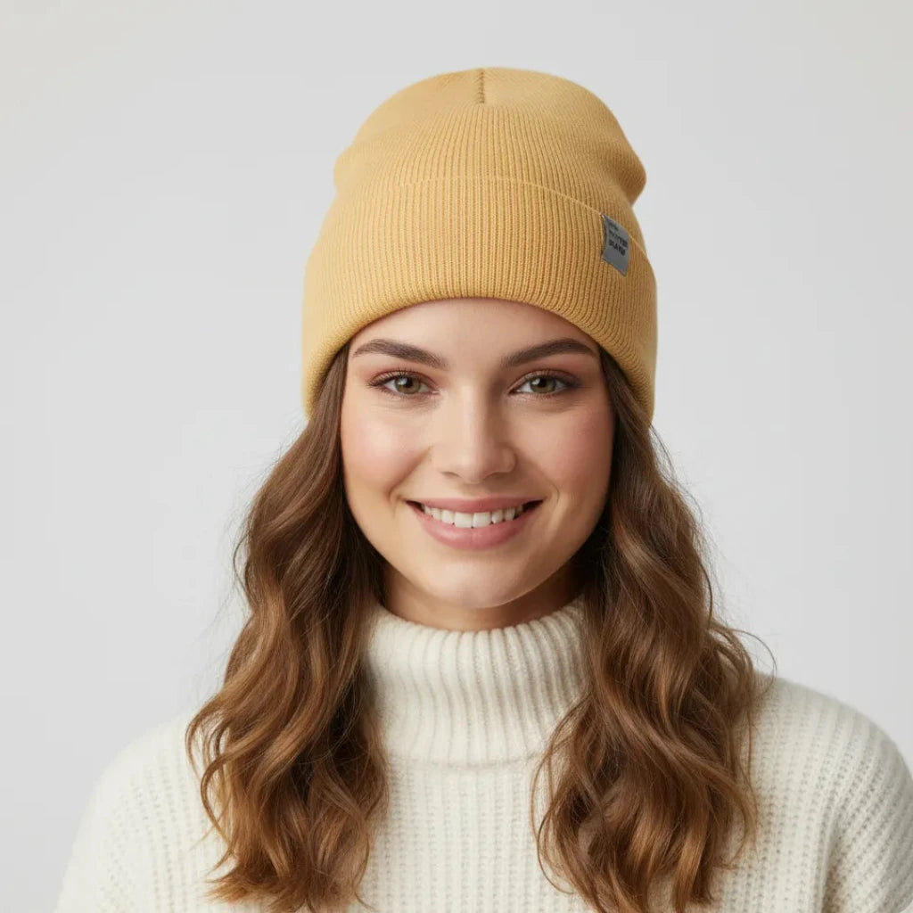Alba_Pastel_Yellow_Beanie