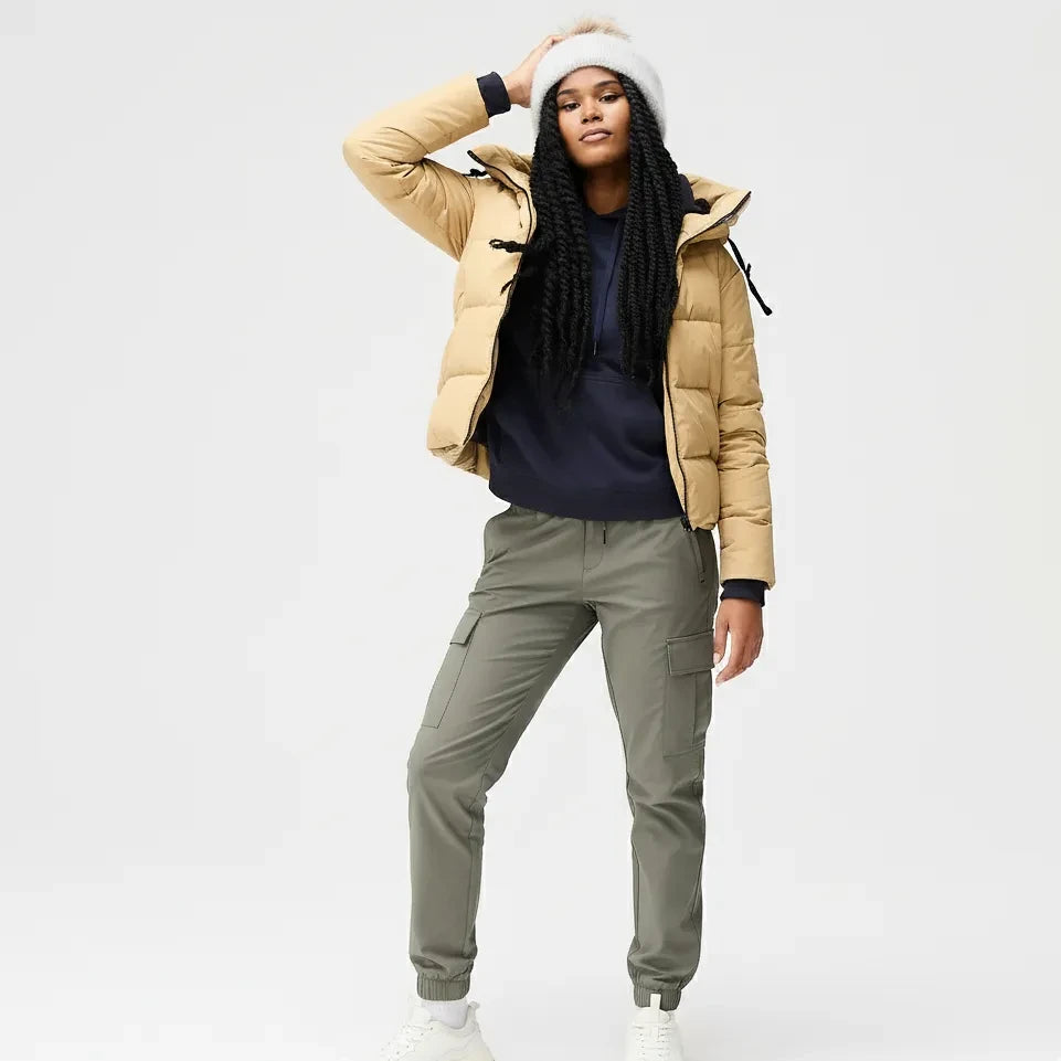 Aurora Women Premium Jacket Beige for girl