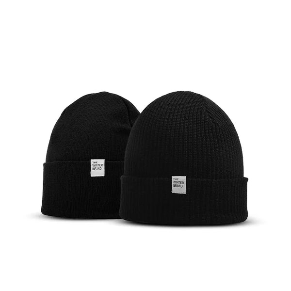 B&W beanie bundle Black and White Striped Beanie Pack™ Bag – catbeanie.com® main image 4