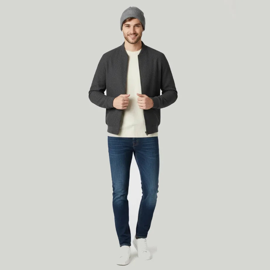 Flare_Angora_Wool_Gray_Beanie_for_man_1