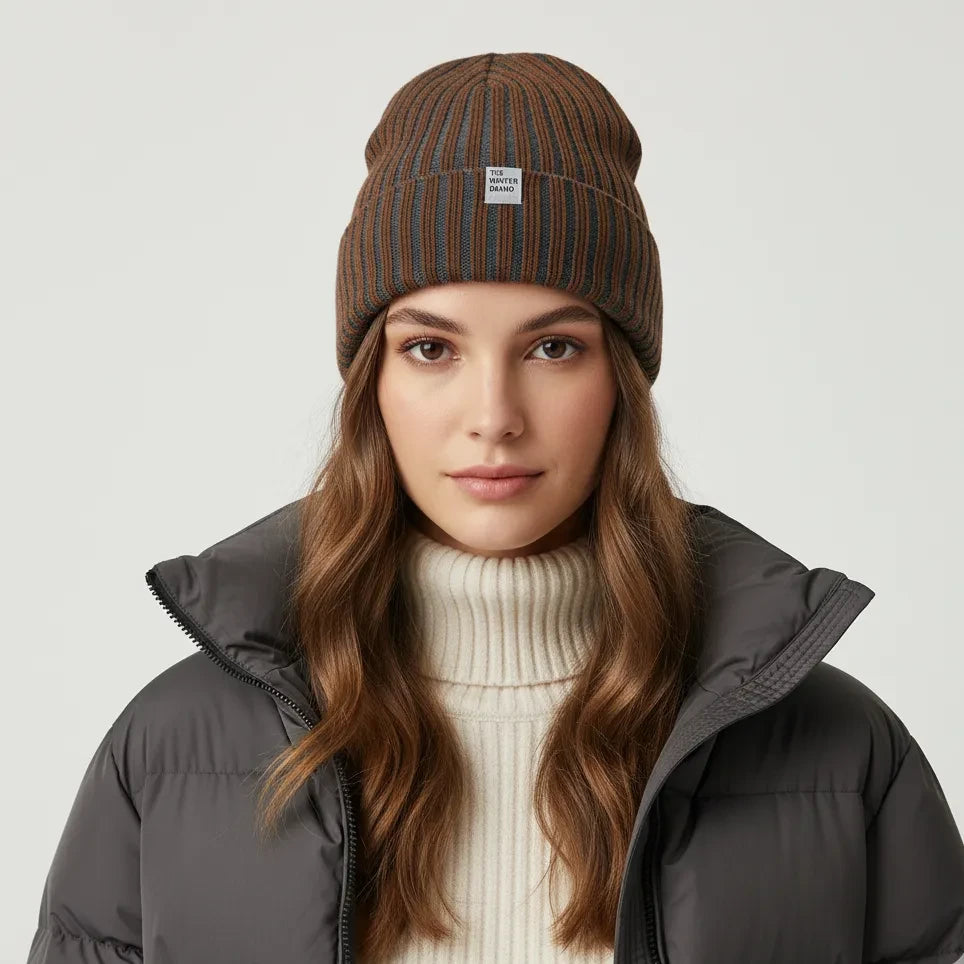 Robin_Stripes_Brown_and_Green_Beanie