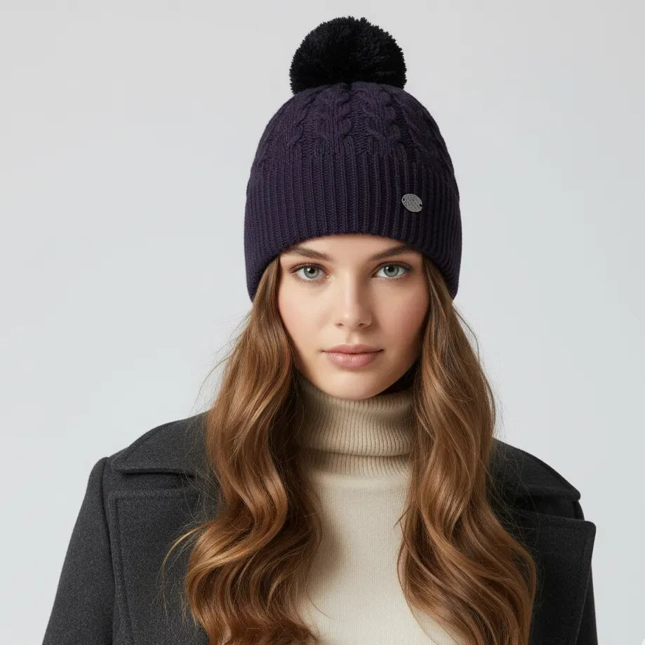 Snowflake_Neutral_Purple_Pompom_Beanie