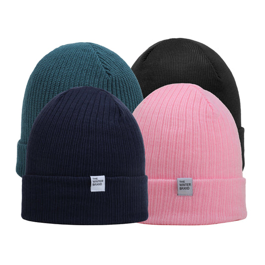 Colorful 4 Beanie Bundle | Pink, Firefly, Navy, Black