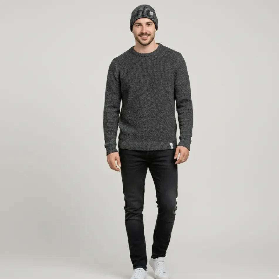 Yule_Dotted_Neutral_Black_Beanie_for_man